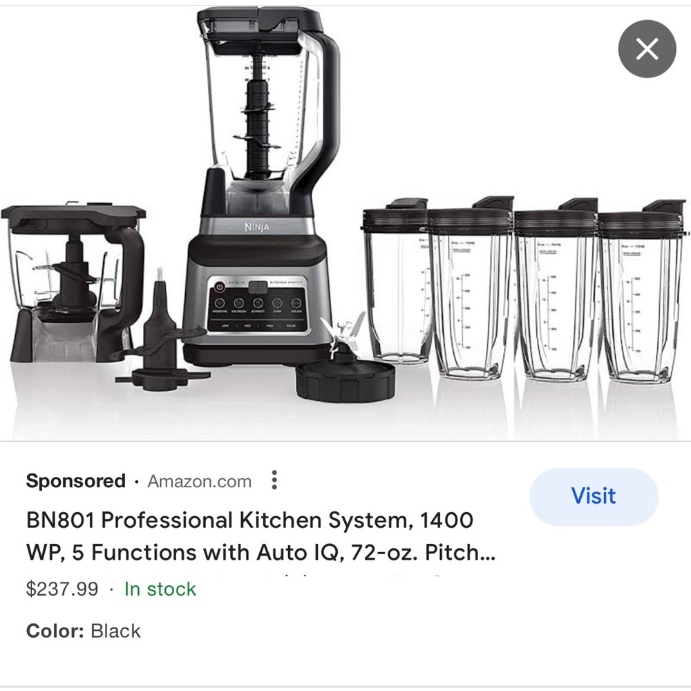 Ninja Professional Kitchen System with many extras